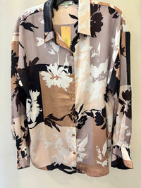 Jade - Floral Button-Front Blouse