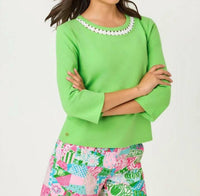 Lilly Pulitzer - CLAIRMONT 3/4 SLEEVED KNIT TOP