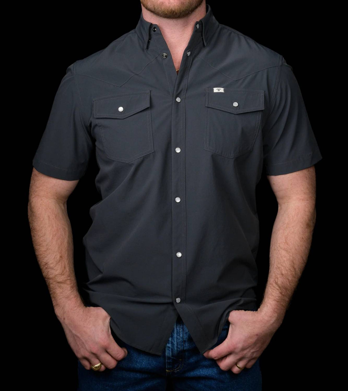 Ferrell - Short Sleeve Snap Shirt