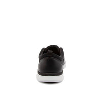 Ziera Women's Fox Lace-up Sneaker in black white sole leather - women's sneaker - alternate view
