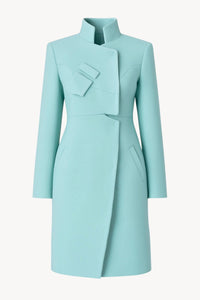 Tavrovska - High Neck Single Breasted Coat
