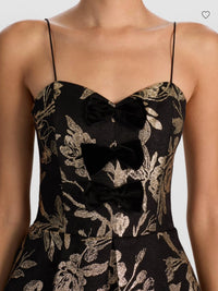 Alice + Olivia - Daniela Bow Front Mini Dress
