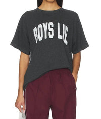 Boys Lie - Majoring In Moving On Slub Boyfriend Tee