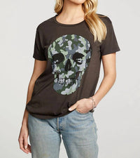 Chaser - Camo Skull Tee