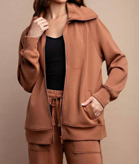 Rae Mode - Modal Poly Full Zip Jacket