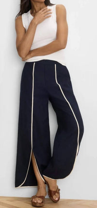 Nic + Zoe - Piped Wide Leg pant