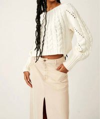 Free People - Sandre Pullover Sweater