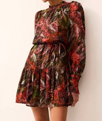 Marie Oliver Irena Dress in euphoria - women's dress - detail view