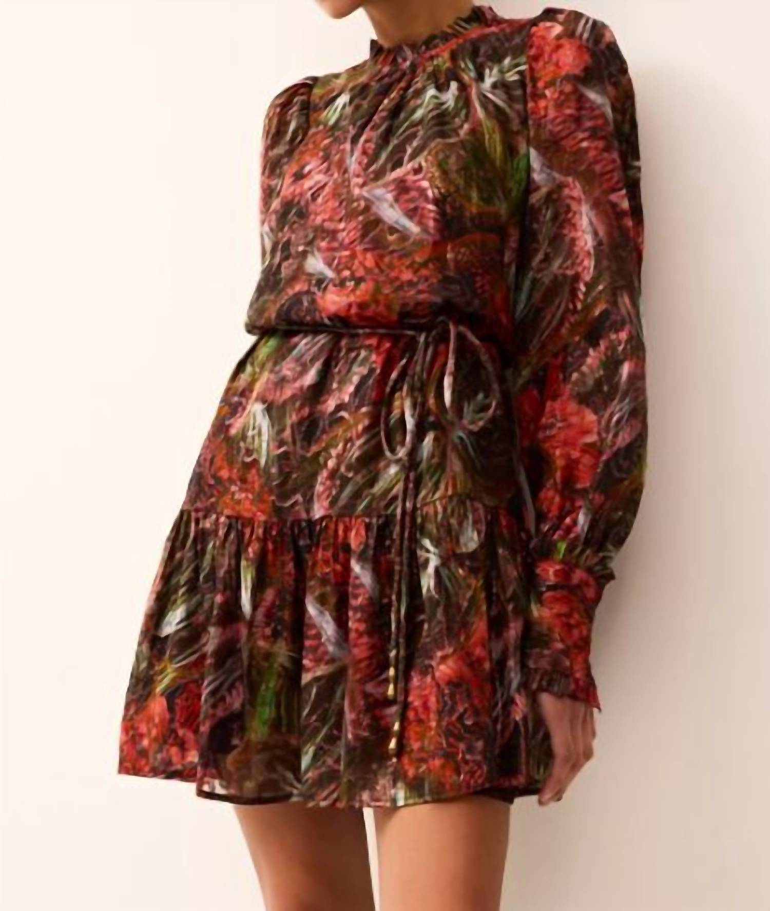 Marie Oliver Irena Dress in euphoria - women's dress - detail view