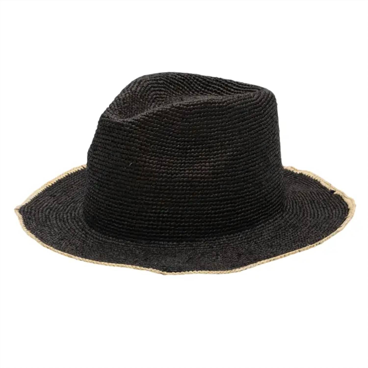 Peter Grimm - Women's Laurel Raffia Hand Crochet Resort Hat