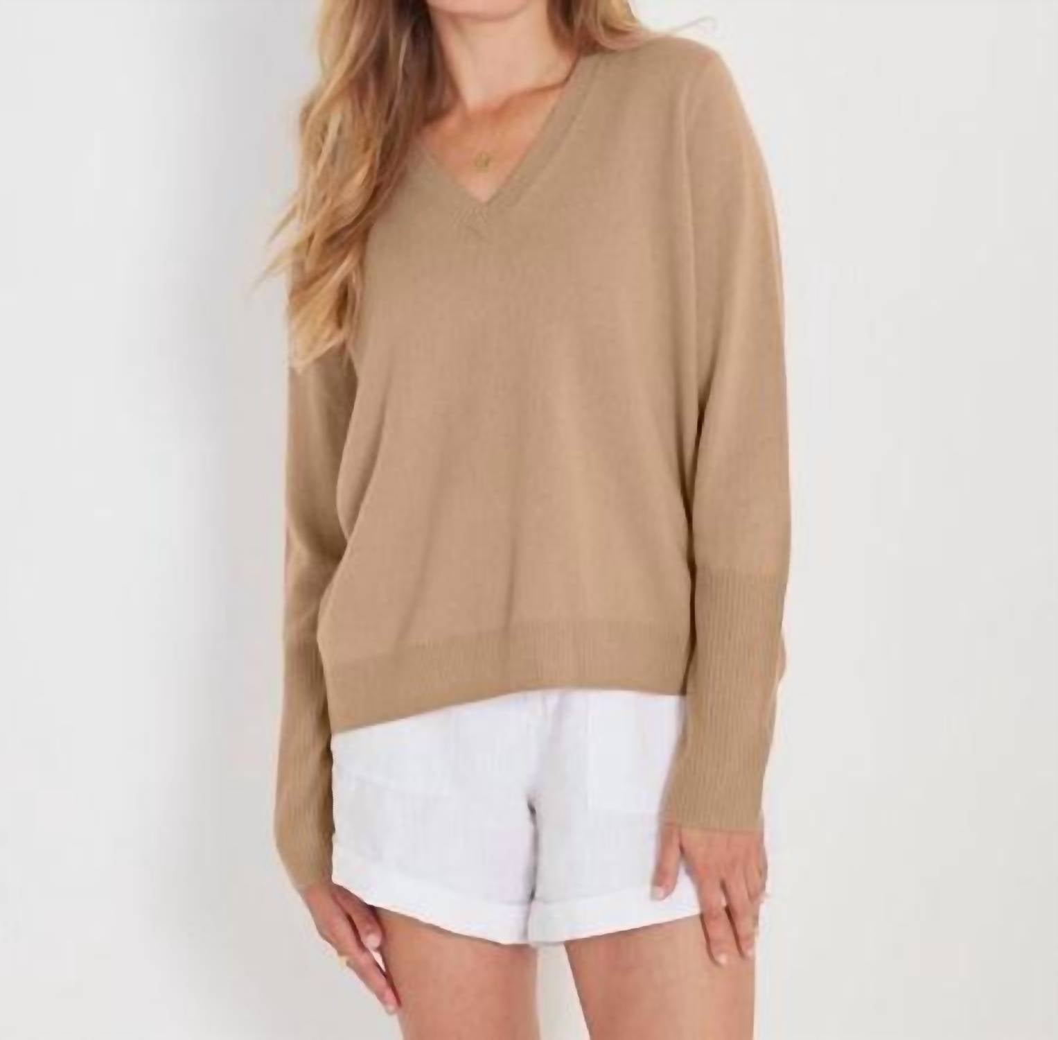 Not Monday - Ella V-Neck Sweater
