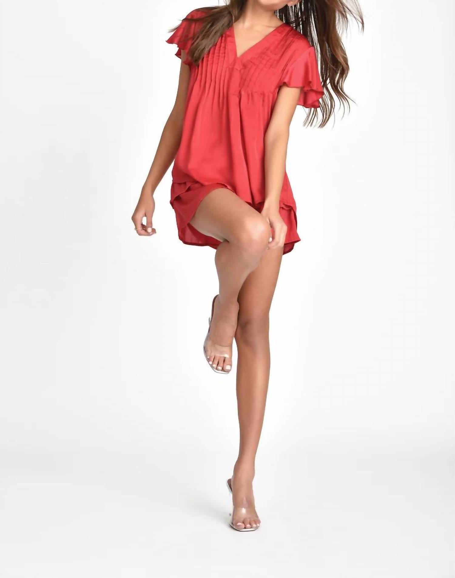 Muche & Muchette - Hailey V Neck Top