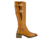 Andrea - Women's Genuine Leather Tall Riding Boots