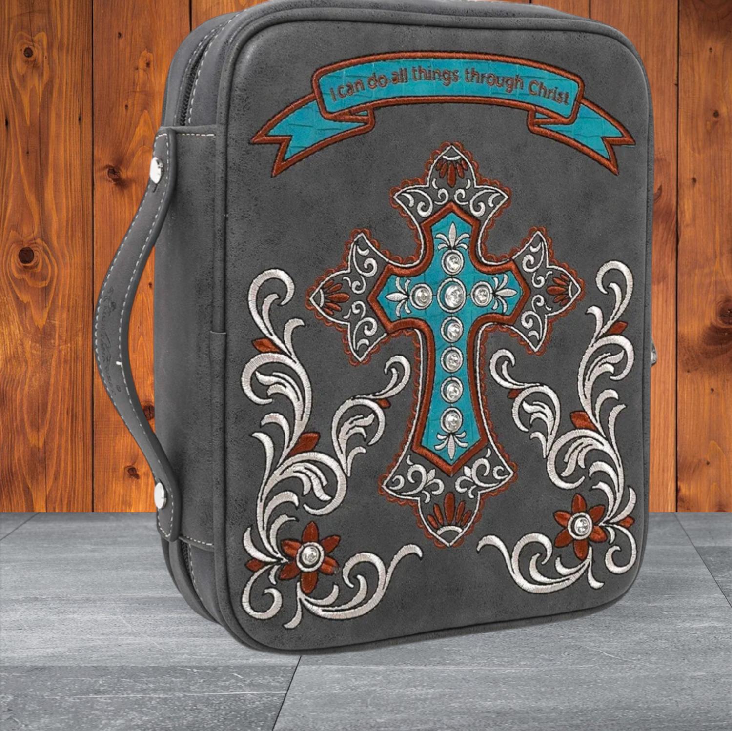 Montana West - Unisex I Can Do All Things Bible Case