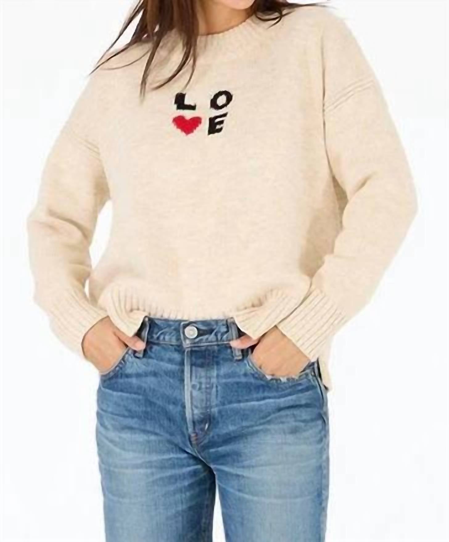Kerri Rosenthal - Boyfriend Love Square Sweater