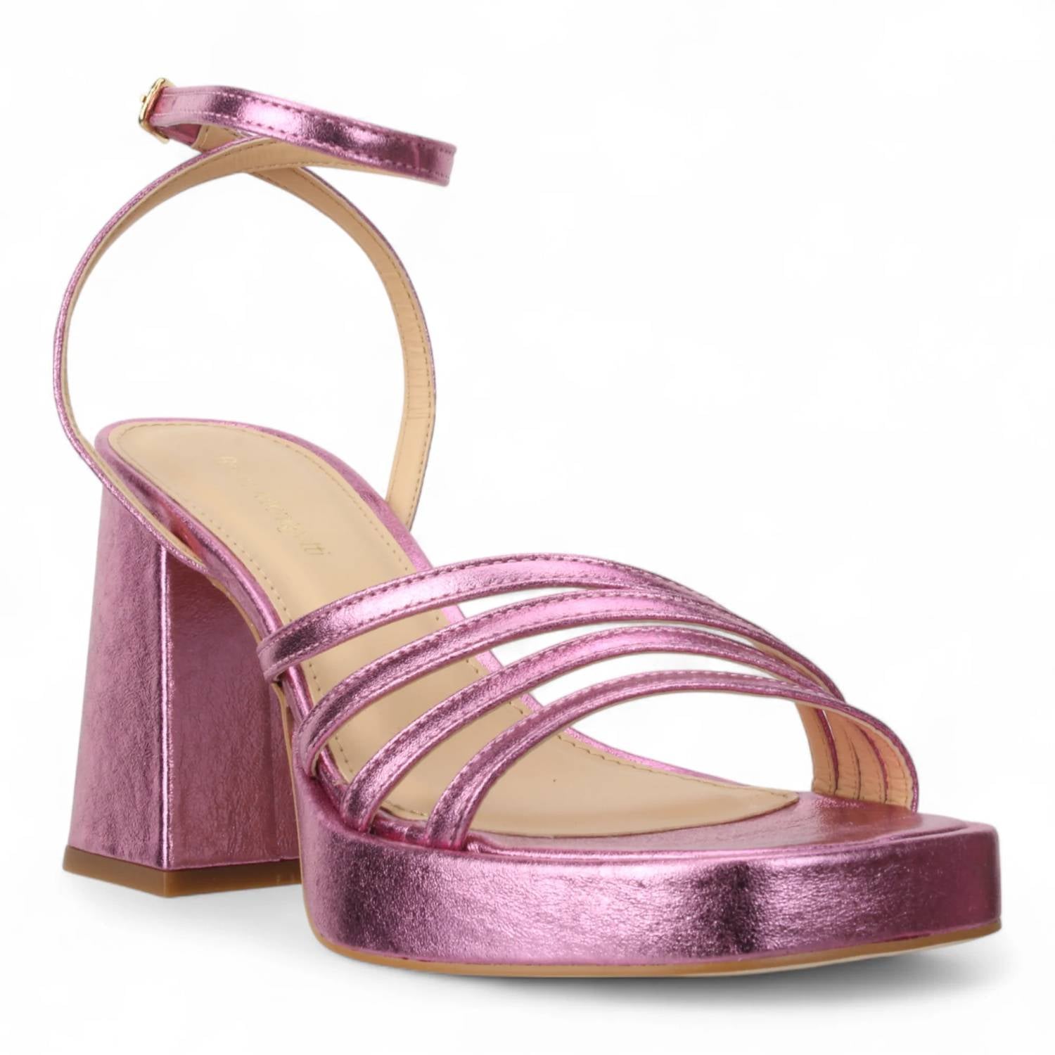 Bruno Menegatti - Women's Leather Dress Platform Sandal
