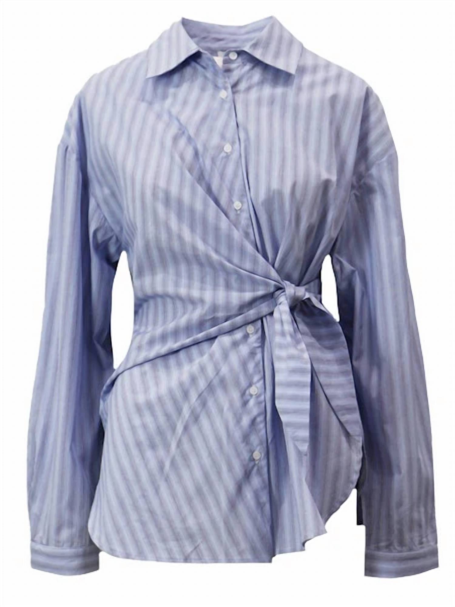Lucy Paris - Women's Nessa Tie Button Down Top