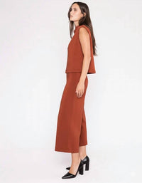 Ripley Rader - Scuba Cropped Wide Leg Pants
