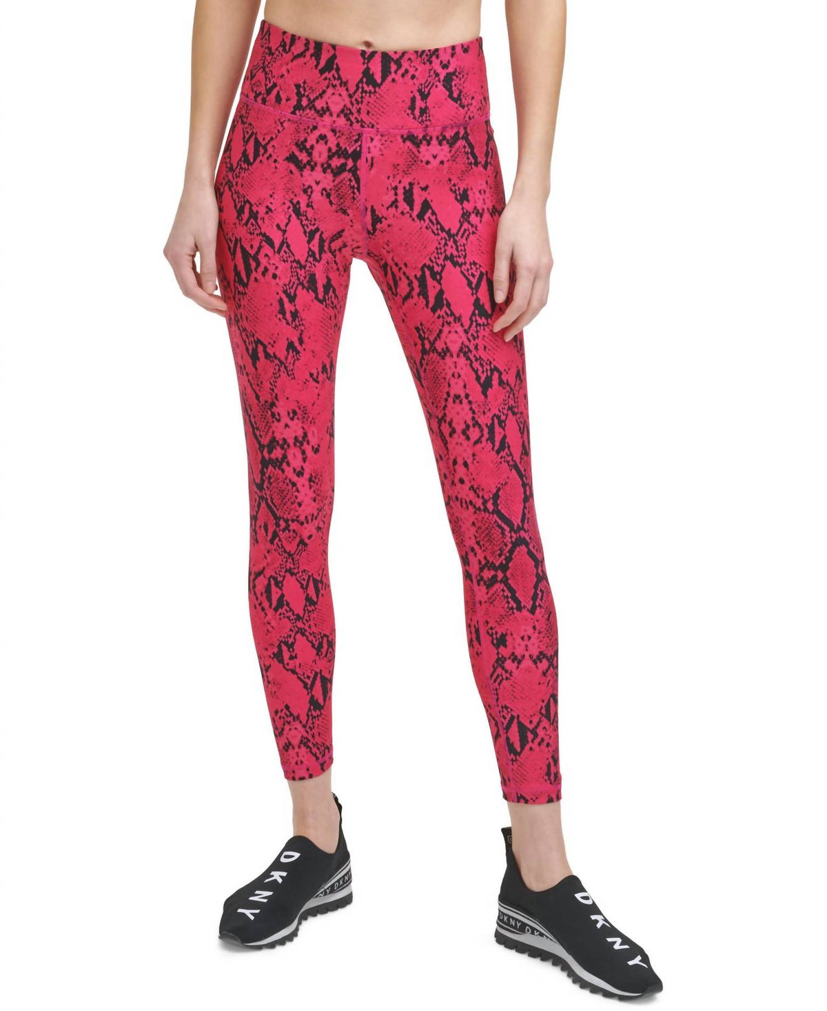 Dkny - Sport Vivid Animal Print High Waist Leggings