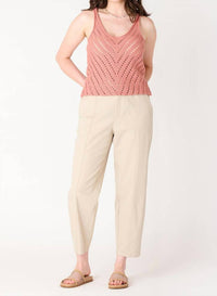 Dex - Open Weave Crochet Tank