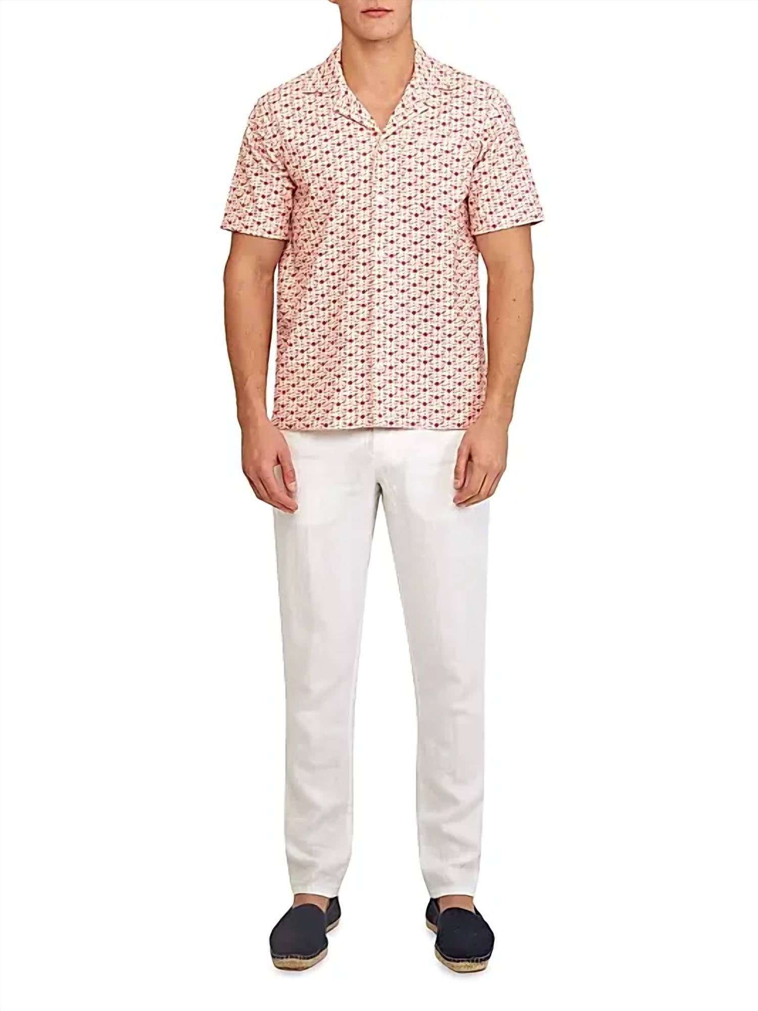 Orlebar Brown - Marne Bandana Corduroy Shirt