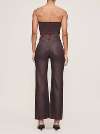 Dl1961 - Women'S - Karmine Refined Wide Leg High Rise Jeans