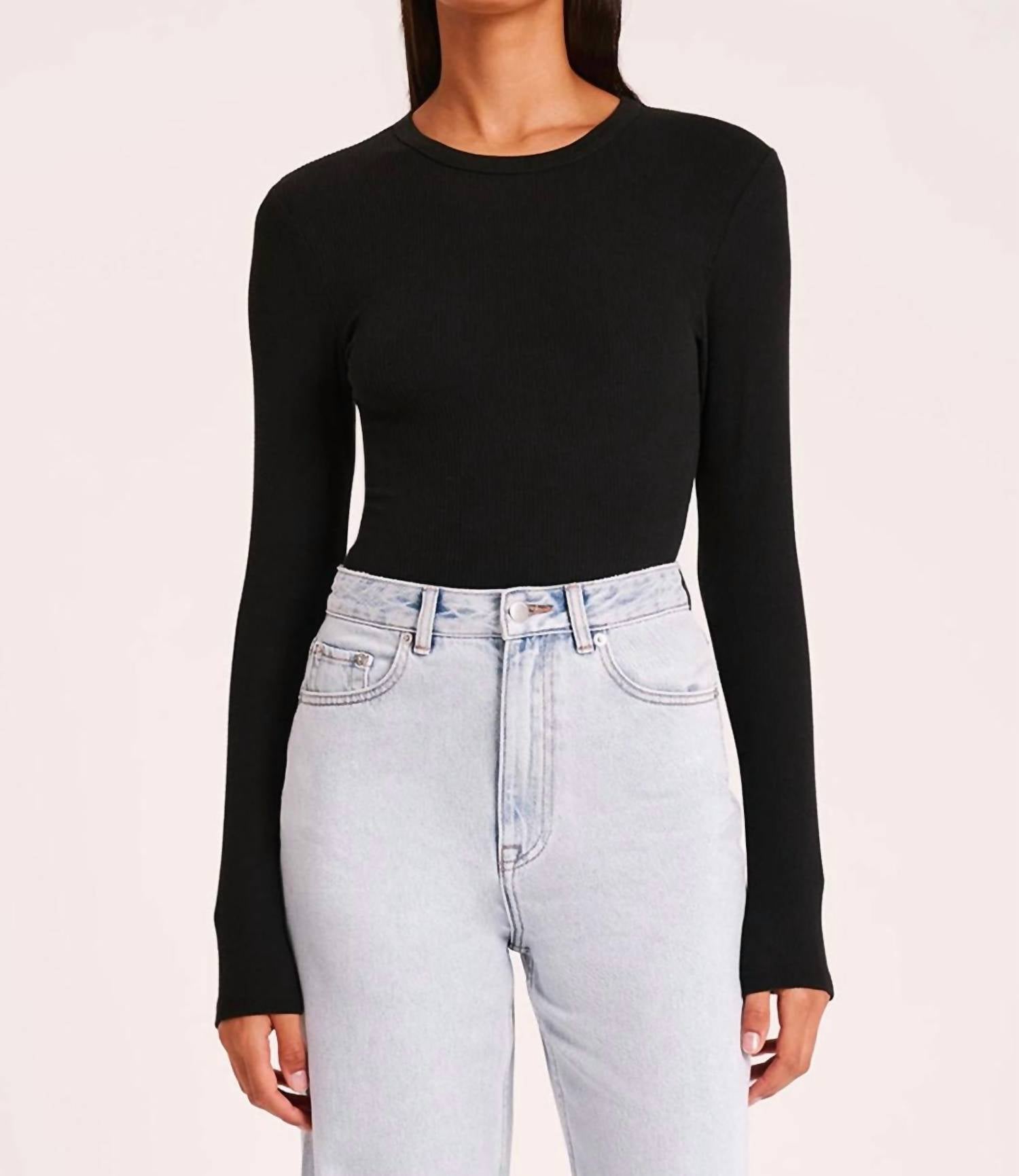 Nude Lucy - Women's Organic Rib Top
