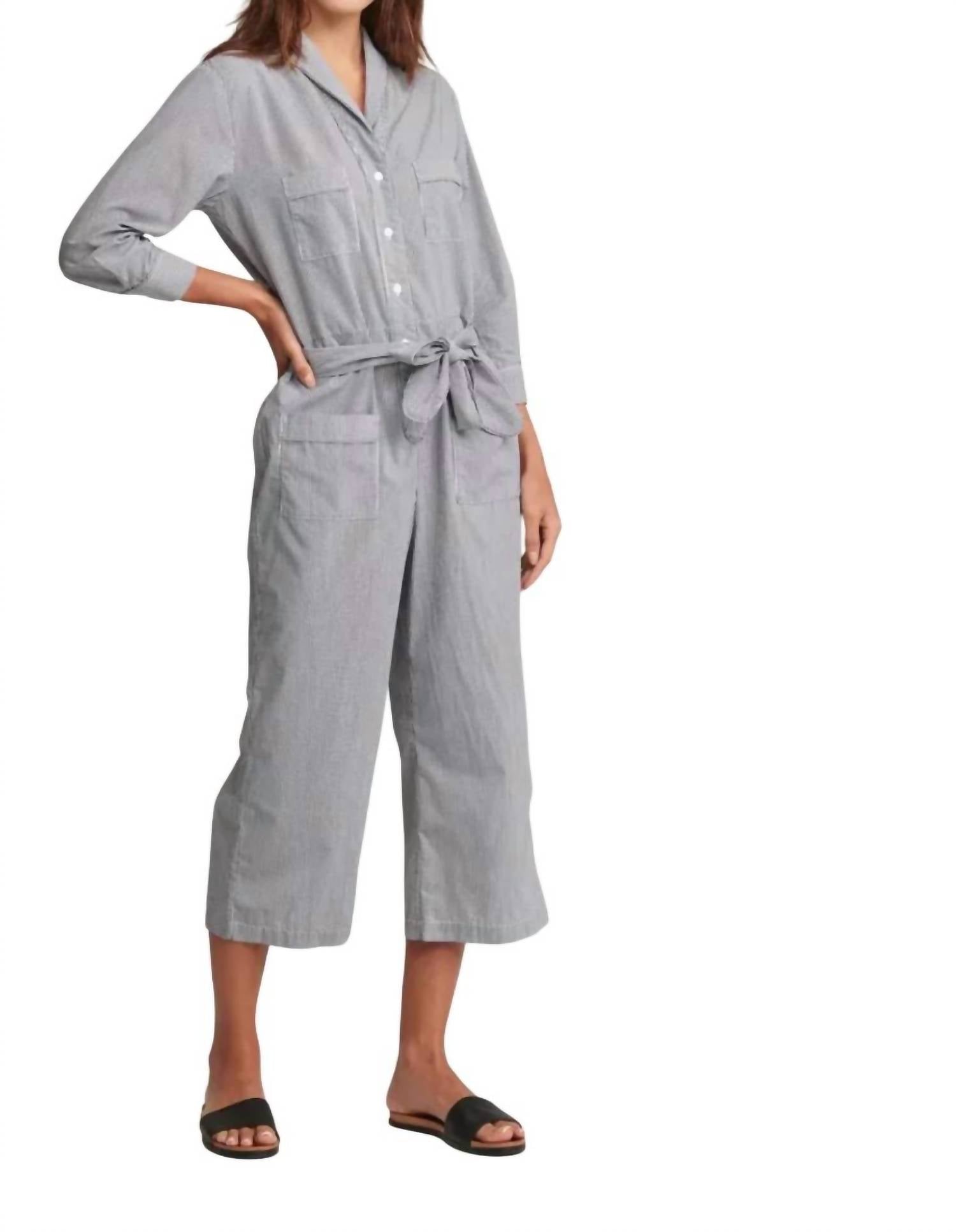 Sundays - Stripe Jumpsuit
