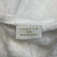 Frette Unisex Velour Shawl Collar Bathrobe in white - men's item - view 9