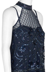 Aidan Mattox - Women's Halter Neck Stretch Crepe Jumpsuit