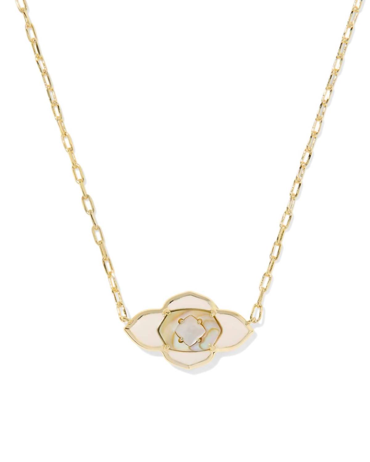 Kendra Scott - Women's Abbie Medallion Short Pendant Necklace