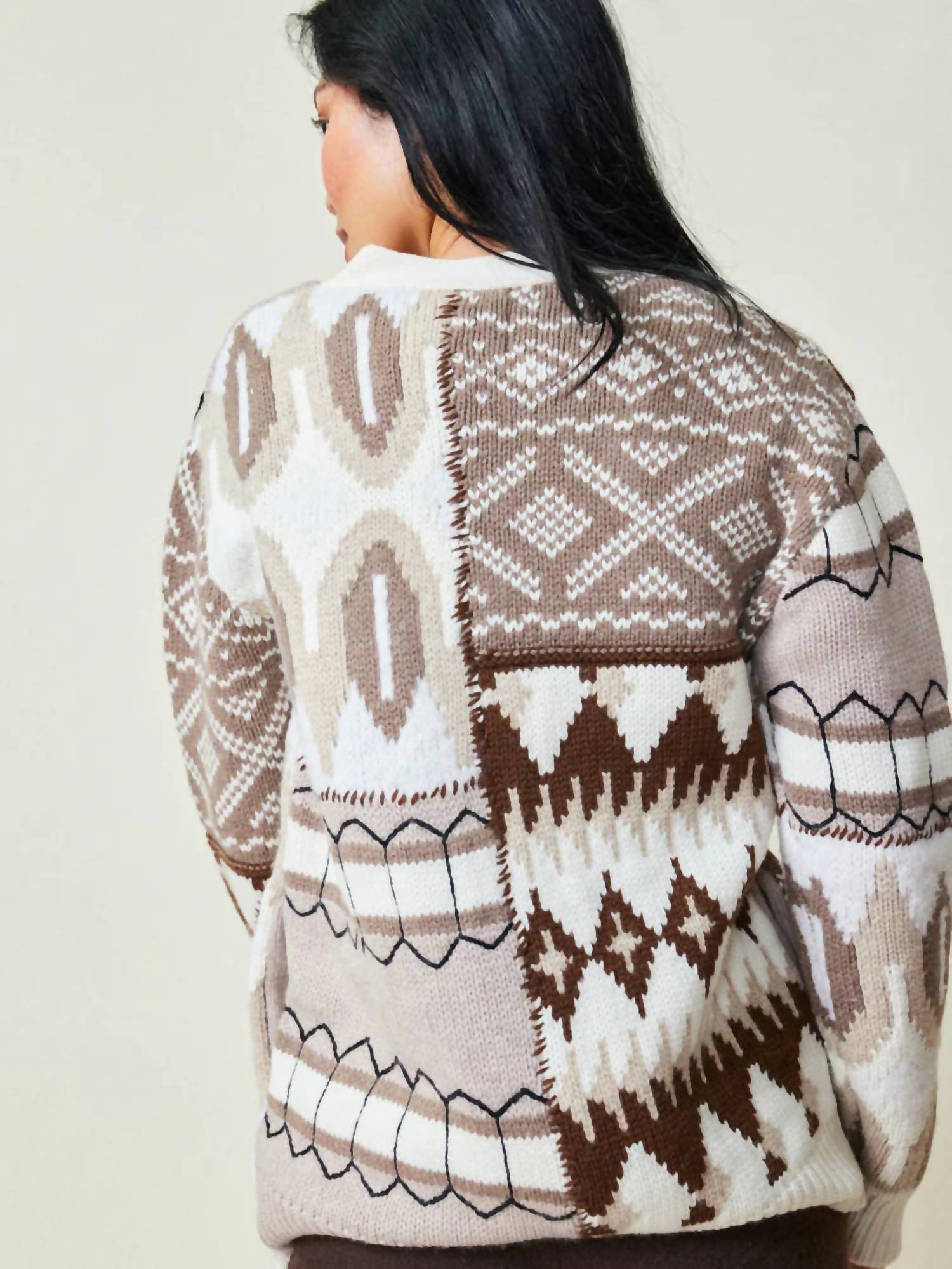Lingua Franca - Lucy Oversized Cardigan