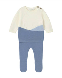 Mayoral - Boys Nube Knit Pants And Sweatshirt Set
