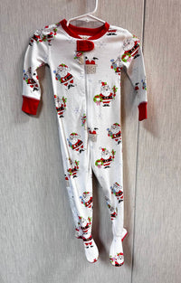 The Beaufort Bonnet Company Girls' Be Jolly Santa One Piece in red - kids' item