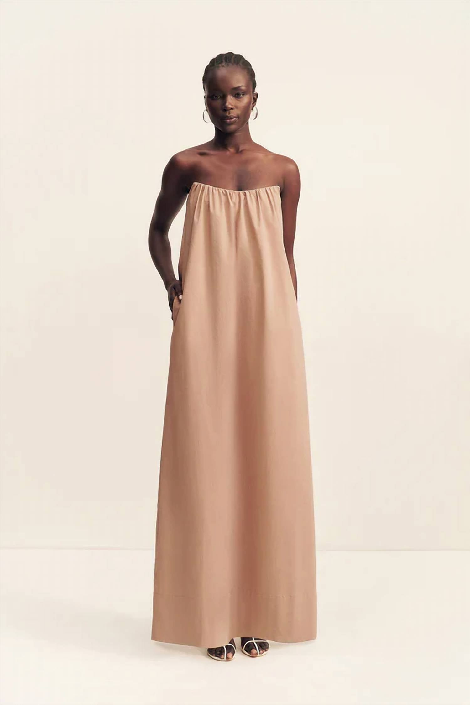 Shona Joy - Campbell Strapless Maxi Dress