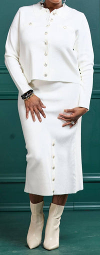 Spanner - Class Act Knit Skirt Set