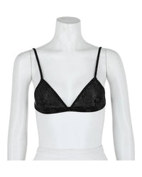 Salvatore Ferragamo - Women's Crystal Embellished Triangle Bralette