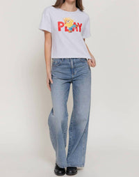 Active Basic - Short Sleeve French Terry Short Top