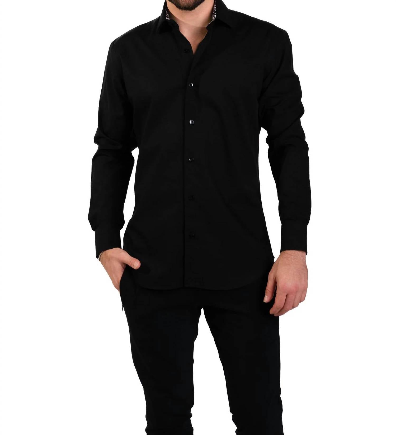 Masutto - York/18 Long Sleeve Button Shirt
