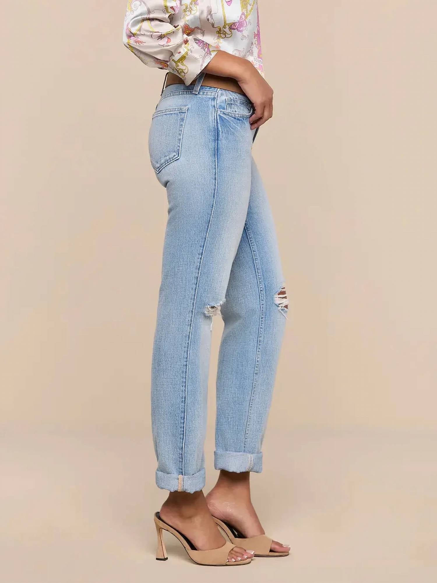 L'Agence - Low-rise Slouch Jeans
