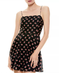 Alice + Olivia - Glinda Floral Print Mini Dress