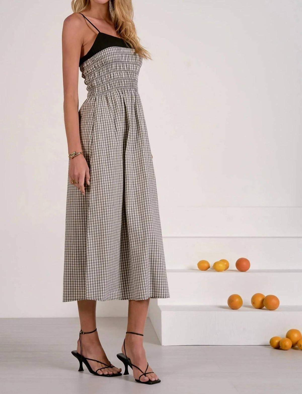 Elan - Women's Spaghetti Strap Maxi Dress