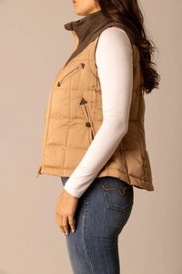 Kimes Ranch Lenora Vest in coffee - women's jacket - alternate view