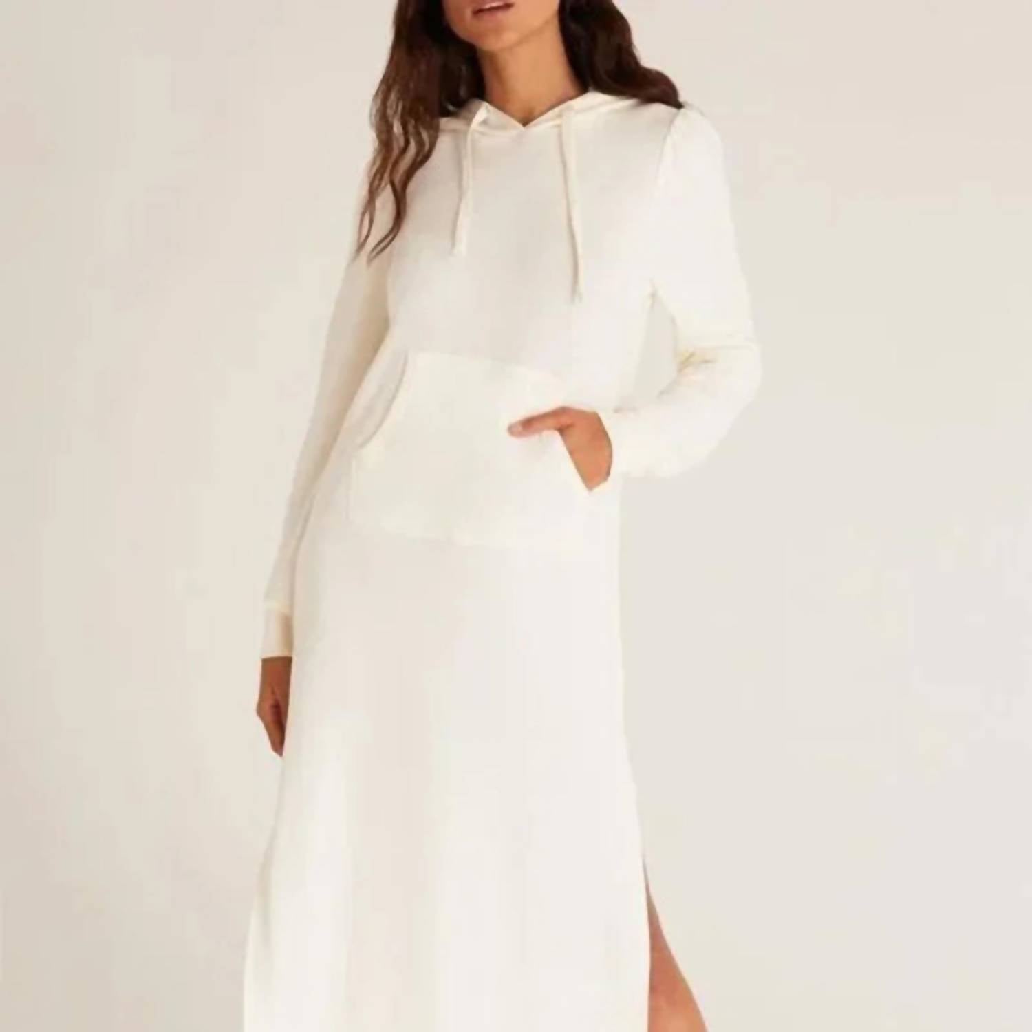 Z Supply - Ruffle Hoodie Dress