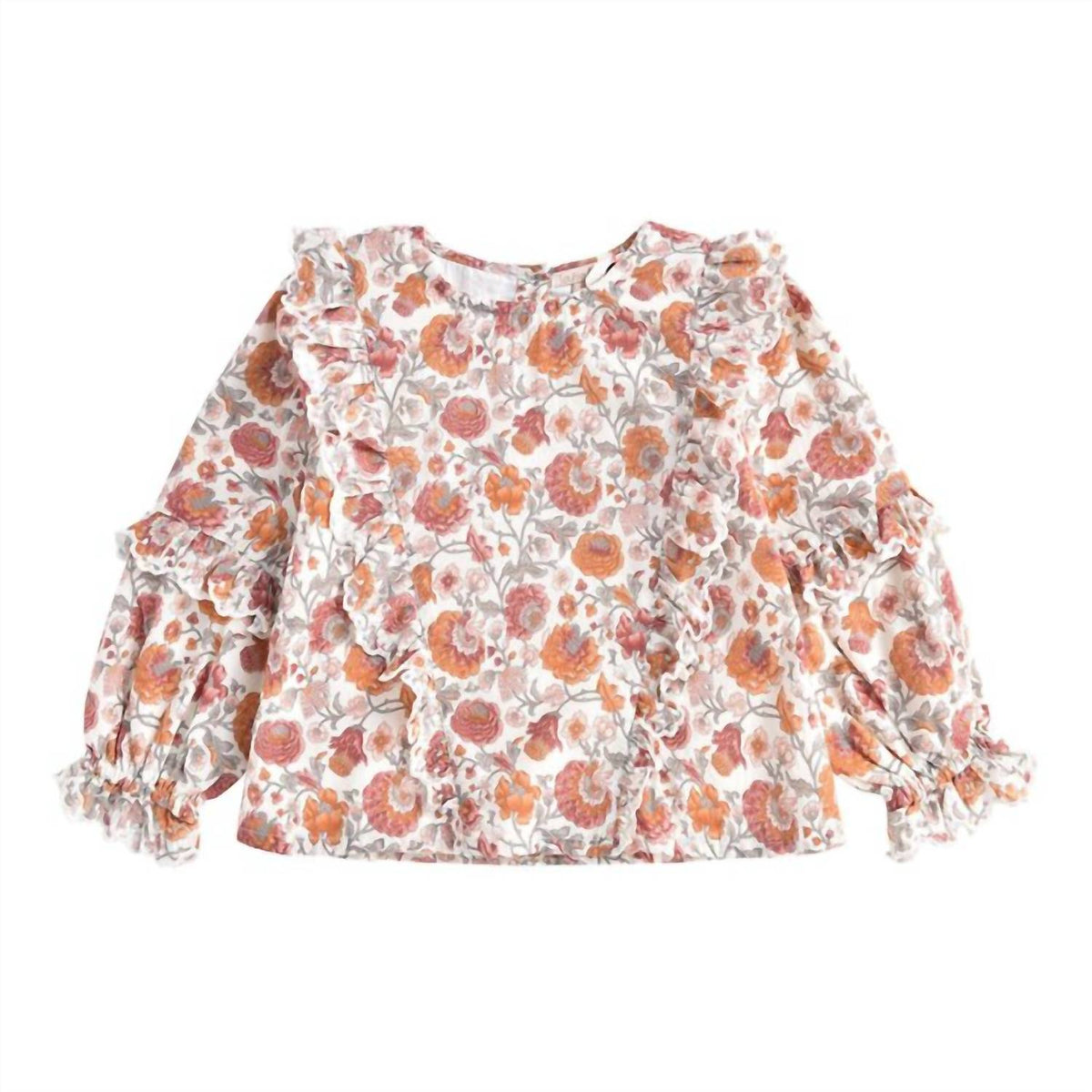 Louise Misha - Kid's Tubi Boho Flowers Blouse