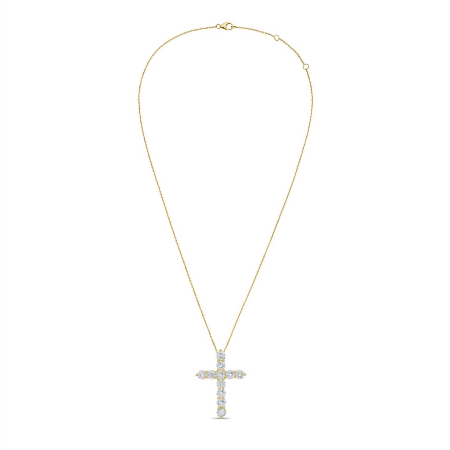Diana M Jewels - Women's Round Lab-Grown Diamond Pendant Necklace (0.50 Ct) - Signature