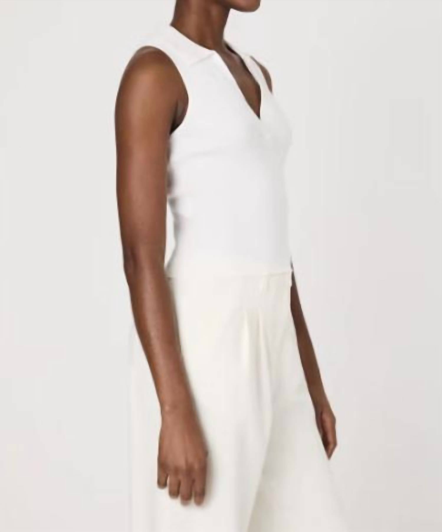 French Connection - Mozza V-neck Sleeveless Sweater