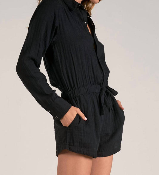 Elan - Tie Waist Romper