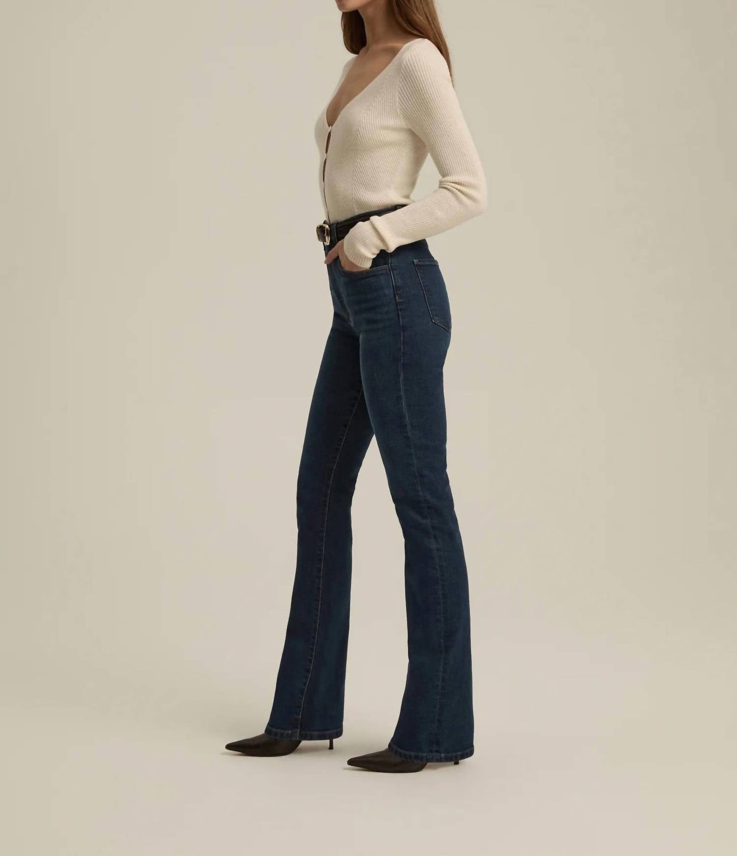 Favorite Daughter - Valentina Super High Rise Boot Cut Jeans