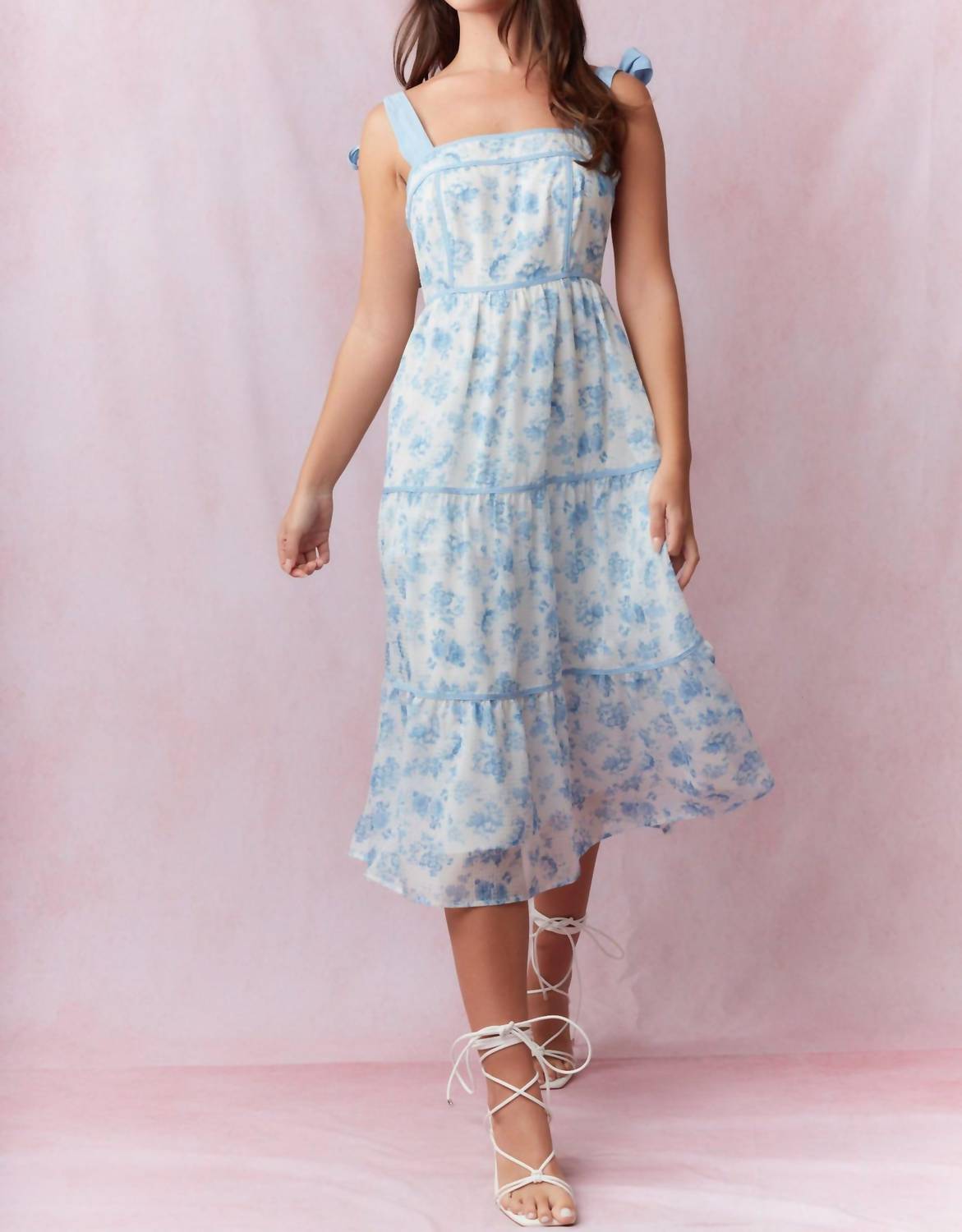 Peach Love - Carolina Dress